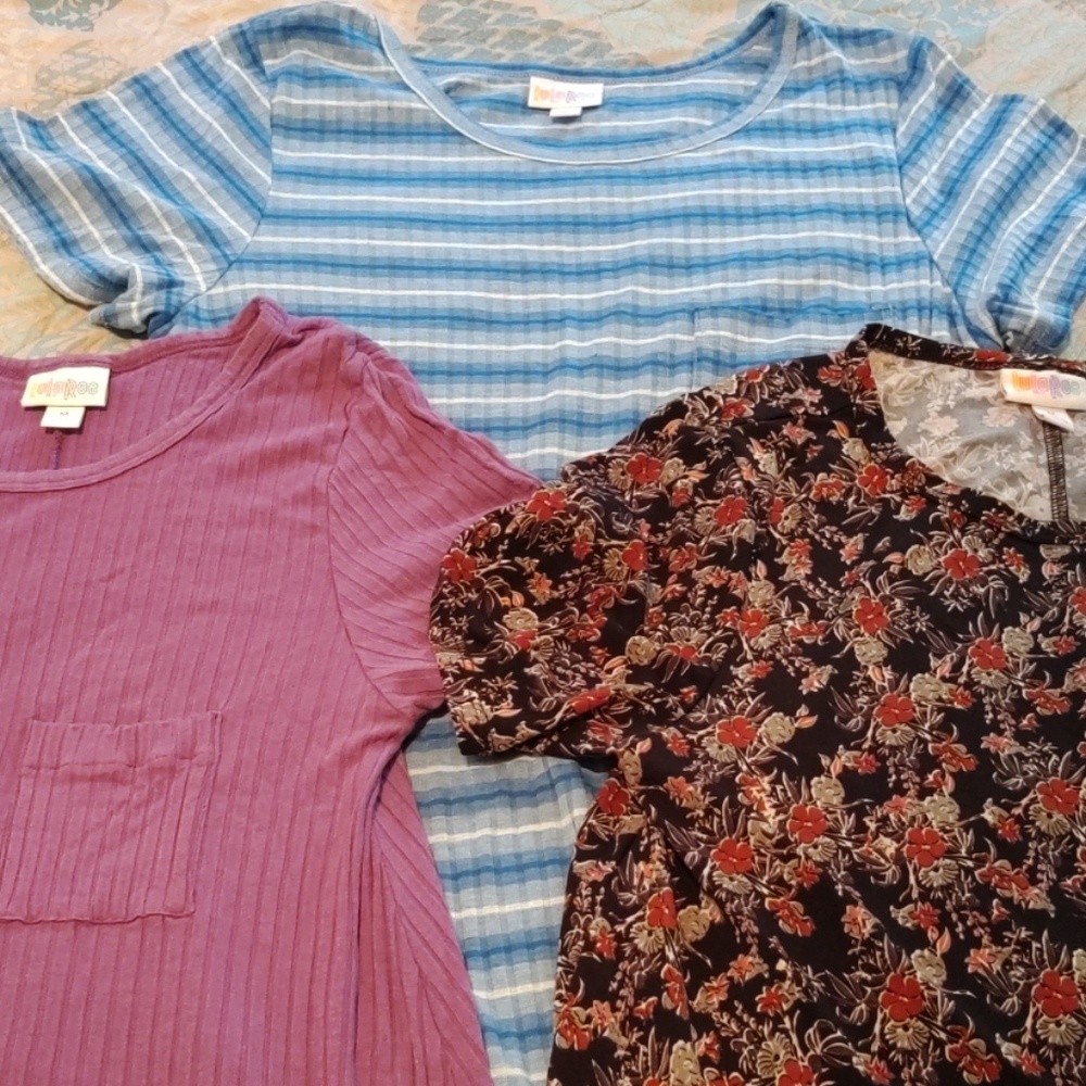 LulaRoe Carly Dress Bundle 3-1